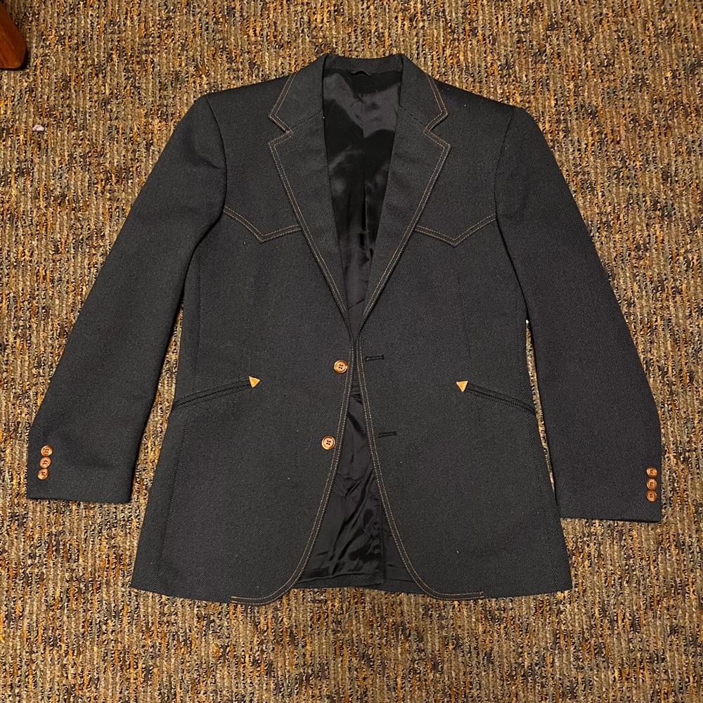 70s Levi’s denim blazer not planters size 46